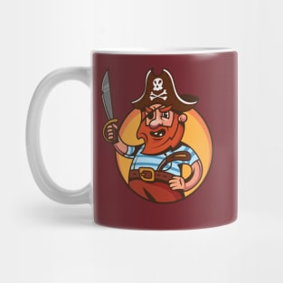 Toothless pirate captain Mug